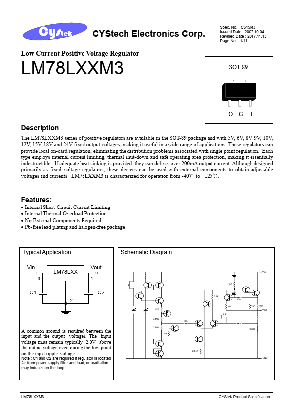 LM78L15M3