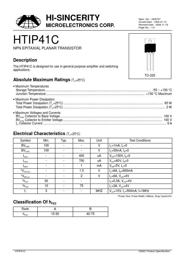 HTIP41C