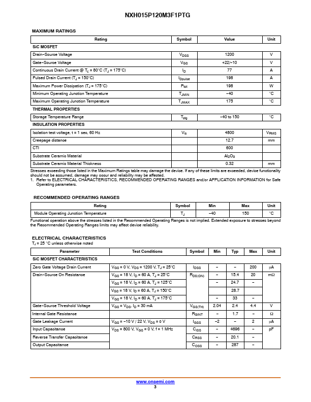 NXH015P120M3F1PTG