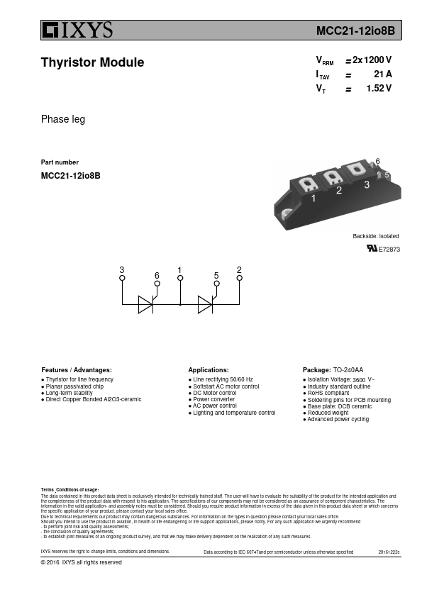 MCC21-12io8B Datasheet Preview