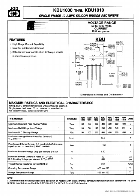 KBU1000