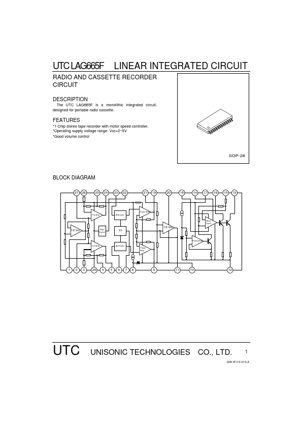 UTCLAG665F