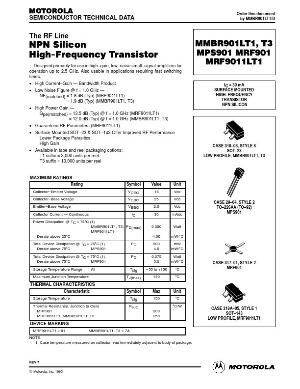 MMBR901LT3