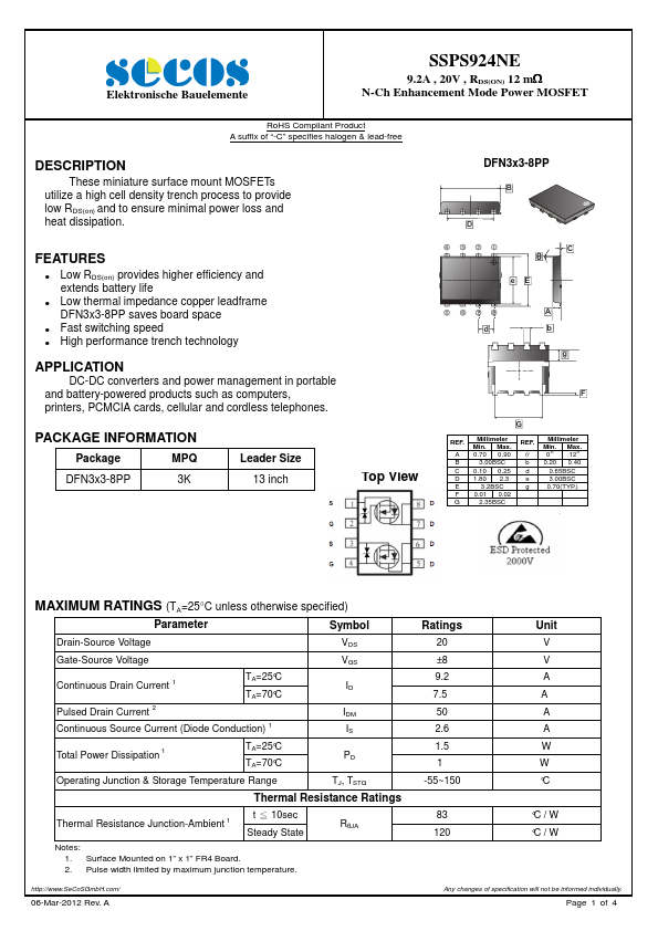 SSPS924NE