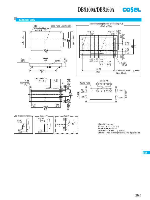 DBS150A