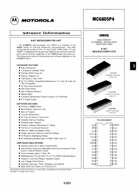 MC6805P4