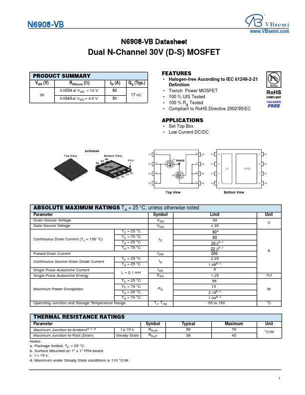 N6908 Datasheet Preview