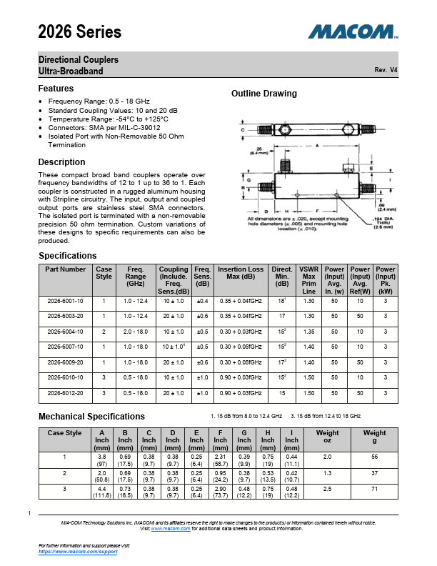 2026-6009-20 Datasheet Preview
