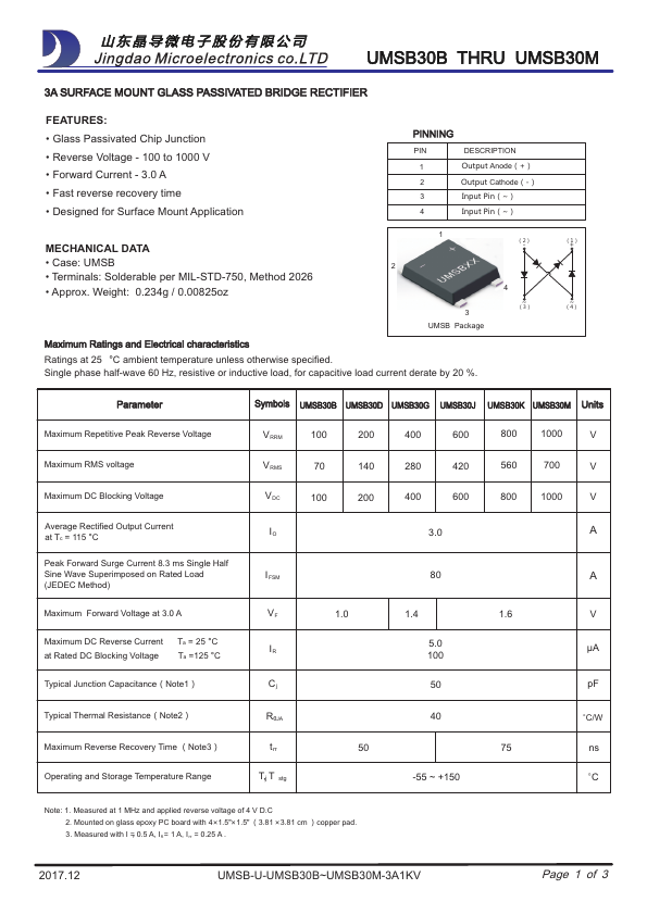 UMSB30D