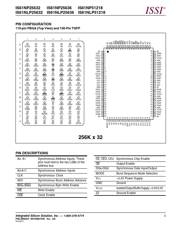 IS61NLP51218