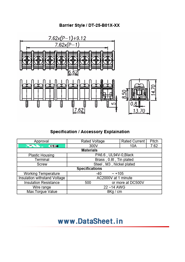 DT-25-B01X-XX