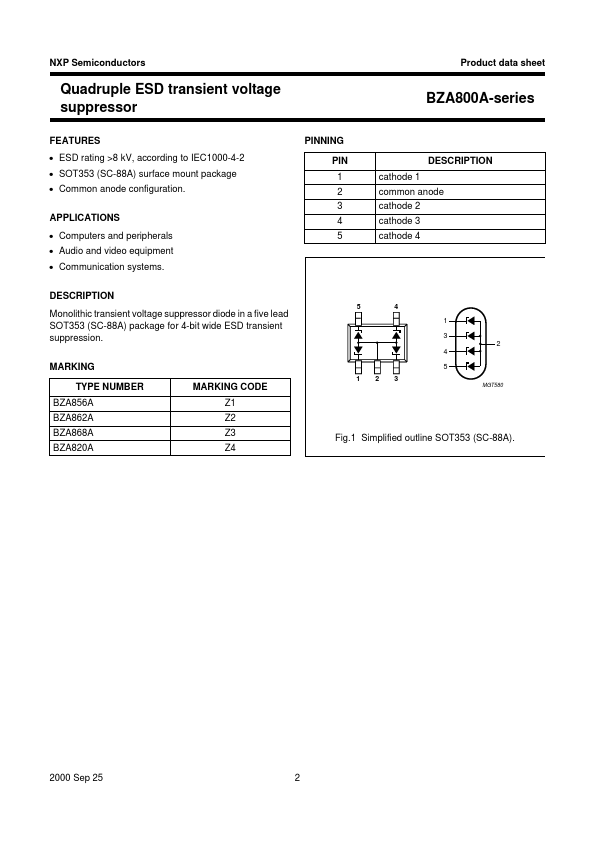 BZA856A Datasheet Preview