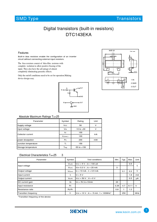 DTC143EKA