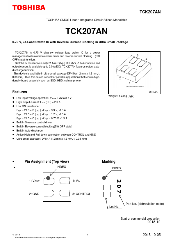 TCK207AN