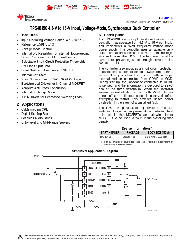 TPS40190