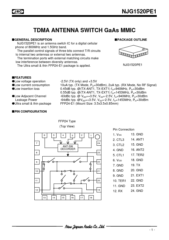 NJG1520PE1