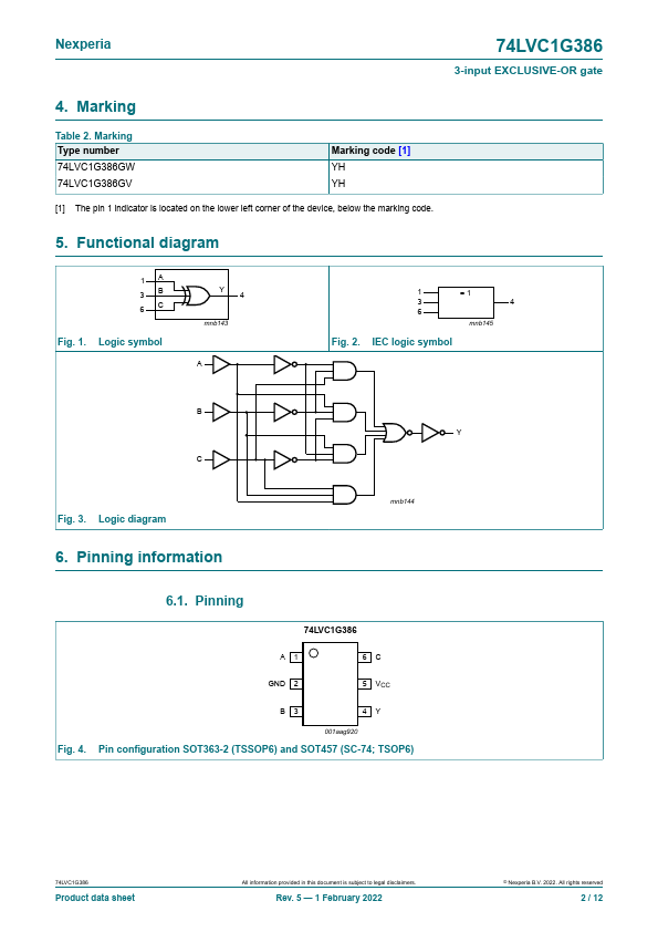 74LVC1G386