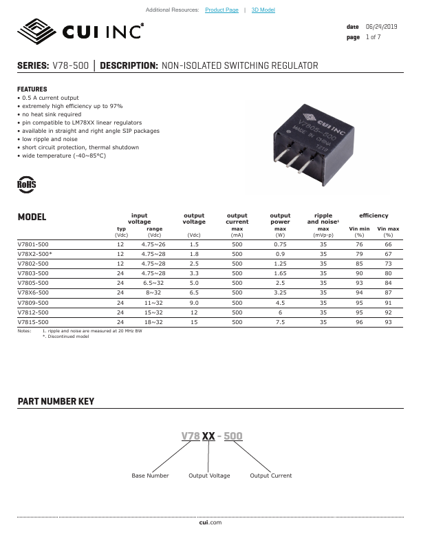 V7801-500