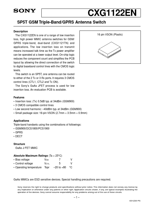 CXG1122EN