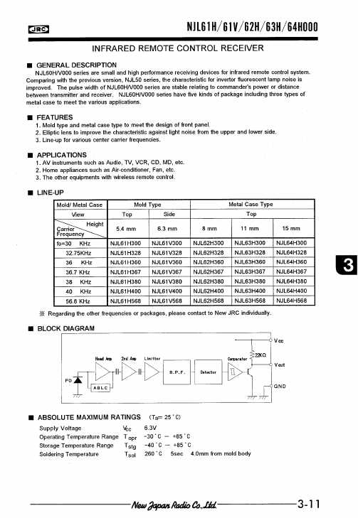 NJL61V000