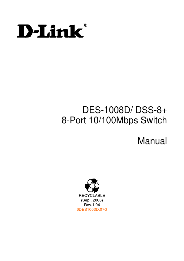 DES-1008D