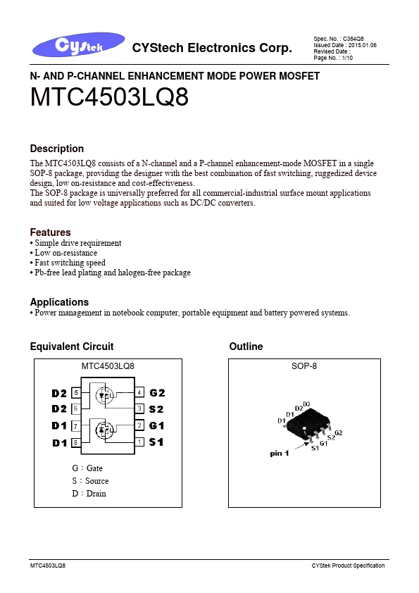 MTC4503LQ8