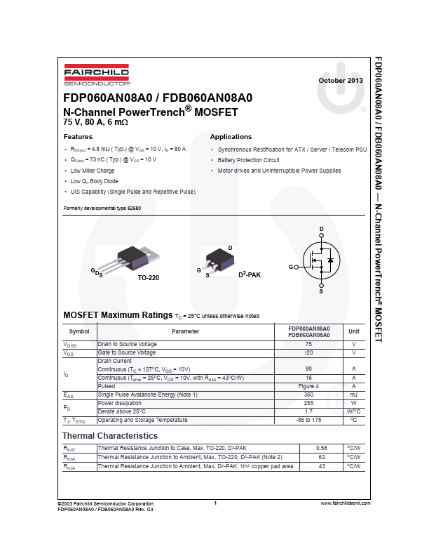 FDB060AN08A0