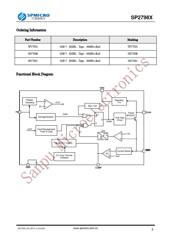 datasheet Preview Page 3