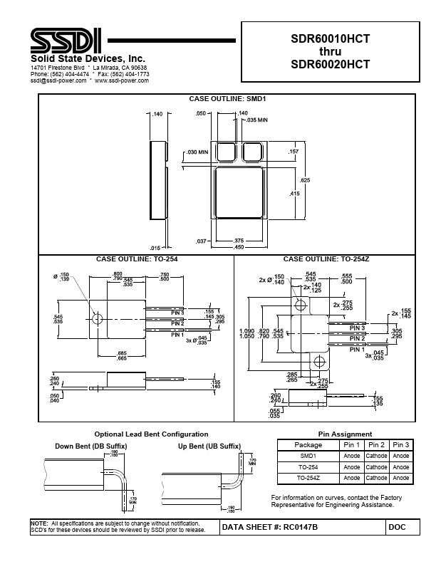 SDR60010HCT