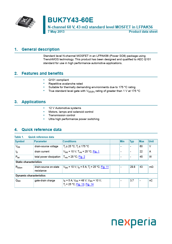 BUK7Y43-60E