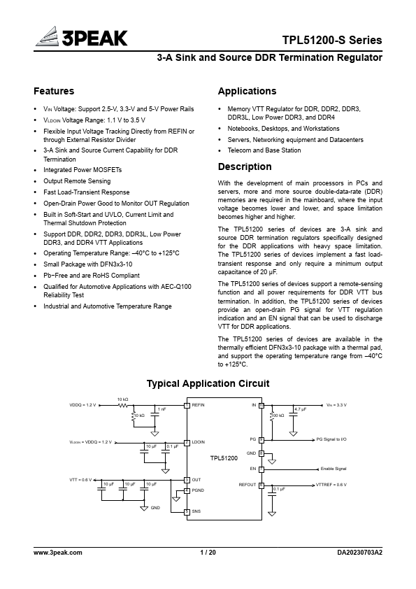 TPL51200-S Datasheet Preview