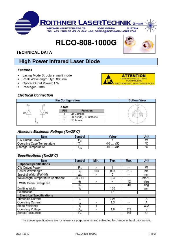 RLCO-808-1000G