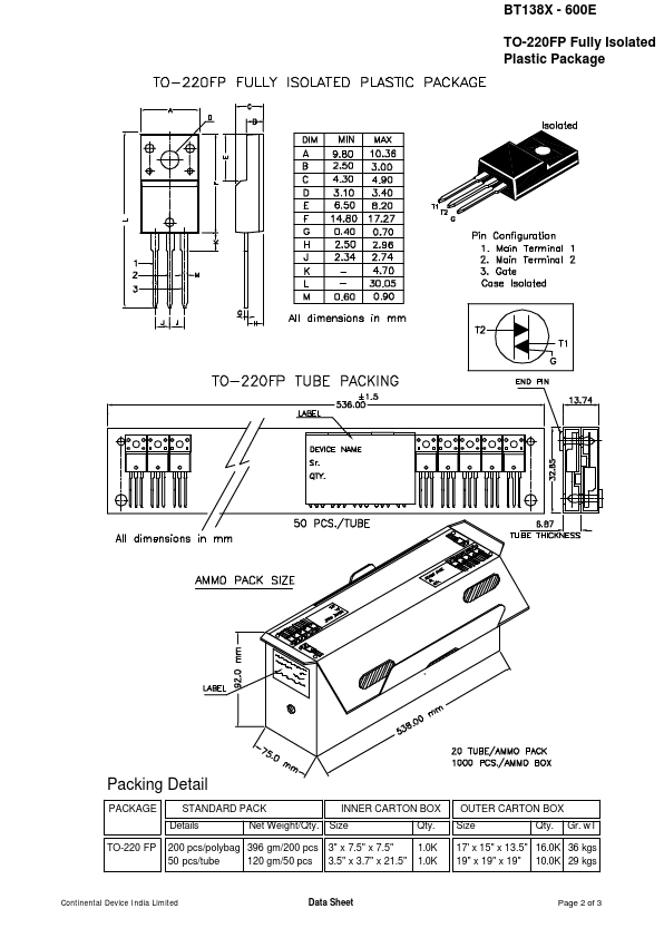 BT138X-600E