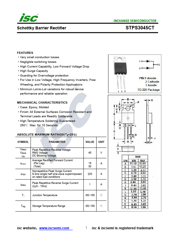 STPS3045CT