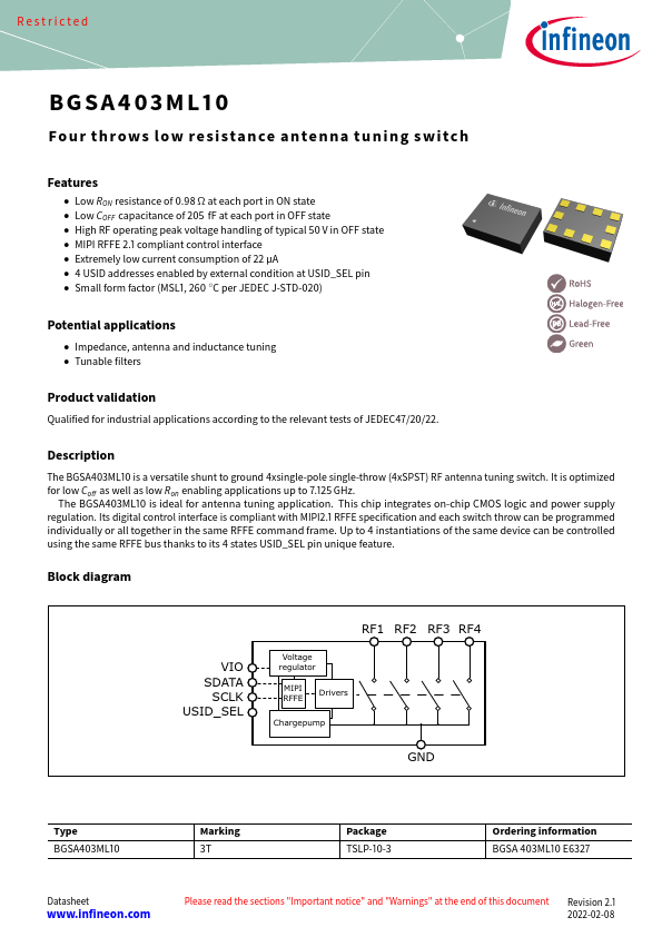 BGSA403ML10