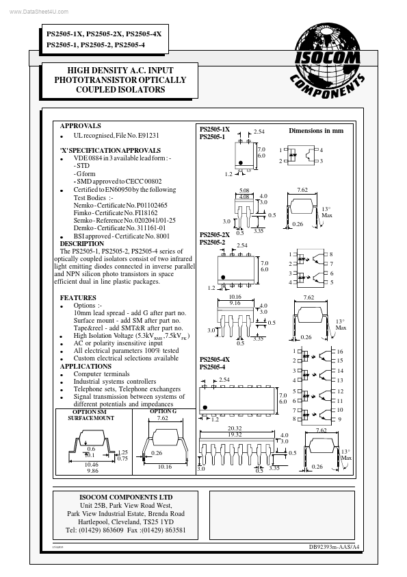 PS2505-4X