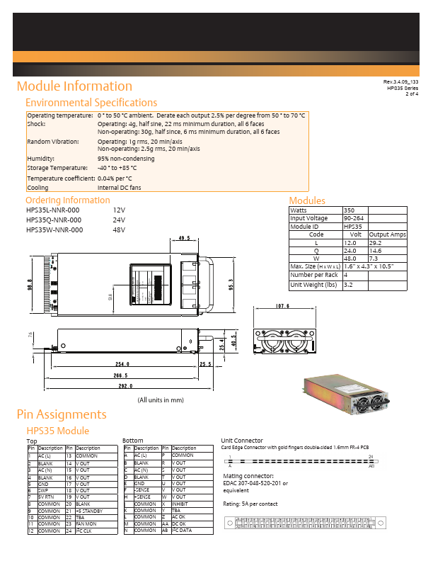 HPS35W-NNR-000