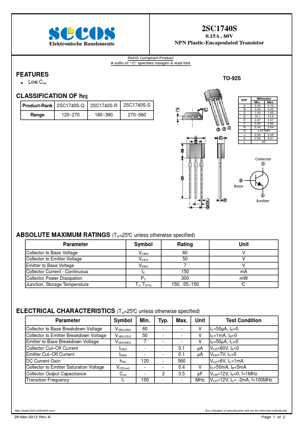 2SC1740S