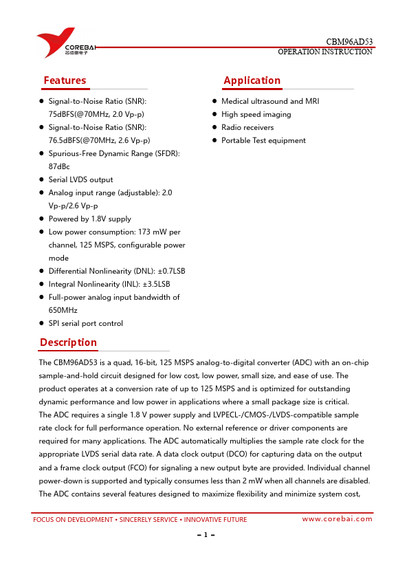 CBM96AD53 Datasheet Preview