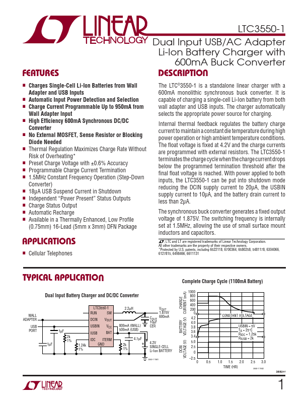 LTC3550-1