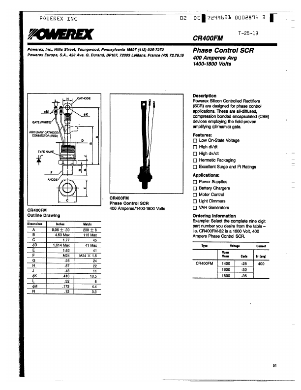 CR400FM