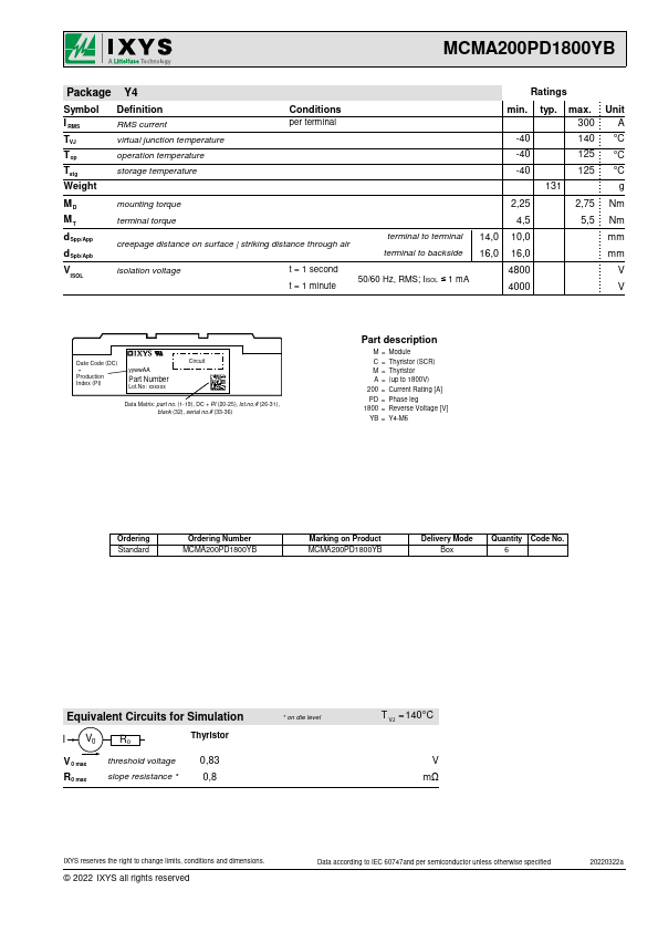 MCMA200PD1800YB