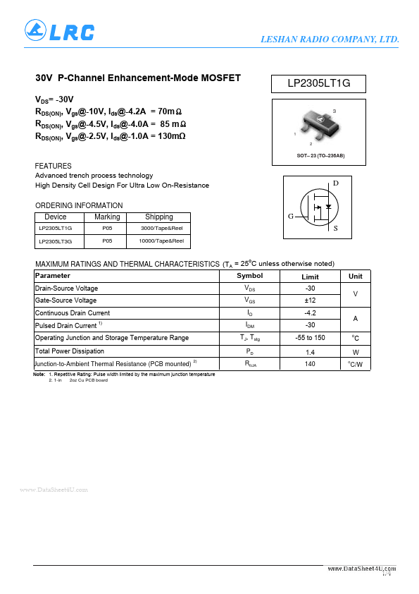 LP2305LT1G