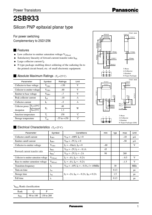 2SB933