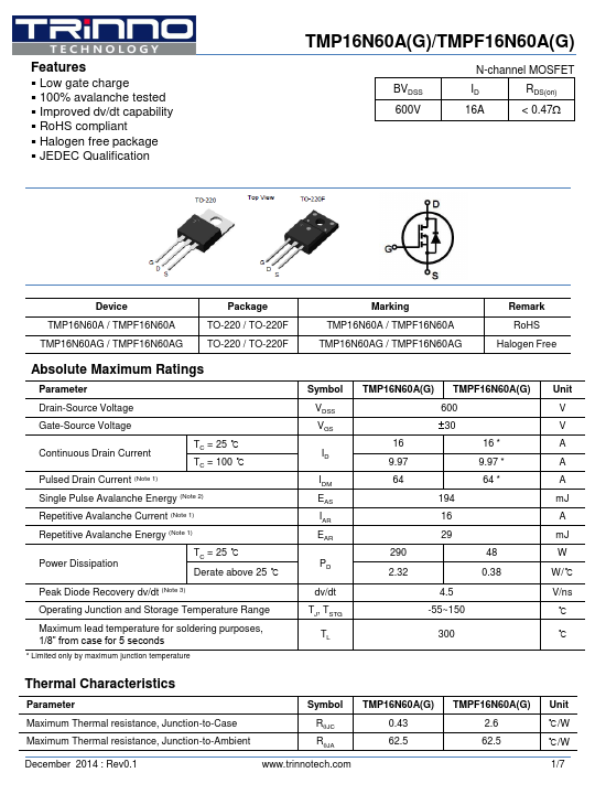 TMPF16N60A