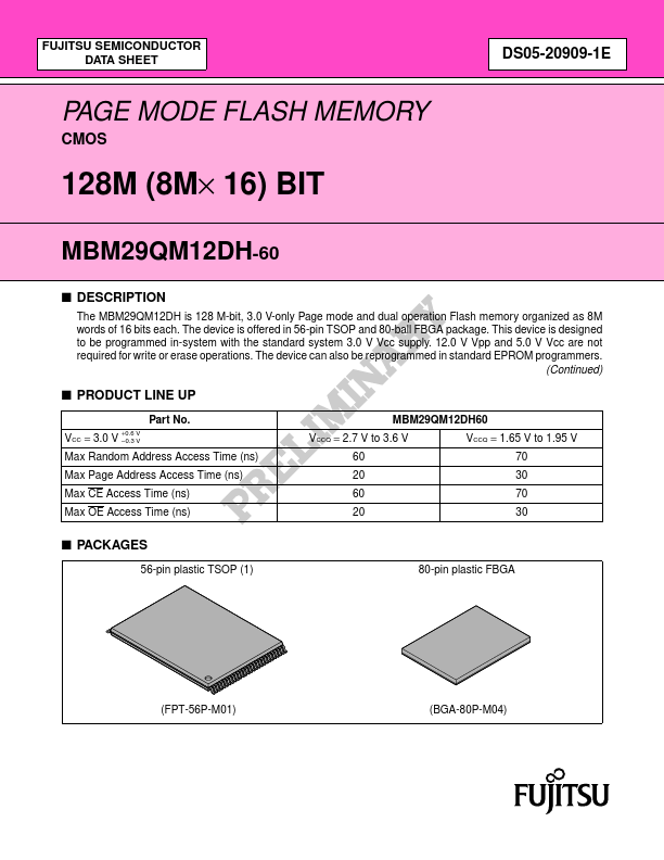 MBM29QM12DH-60