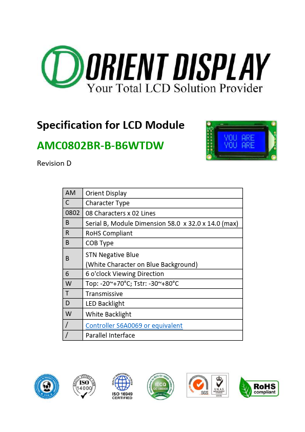 AMC0802BR-B-B6WTDW Datasheet Preview
