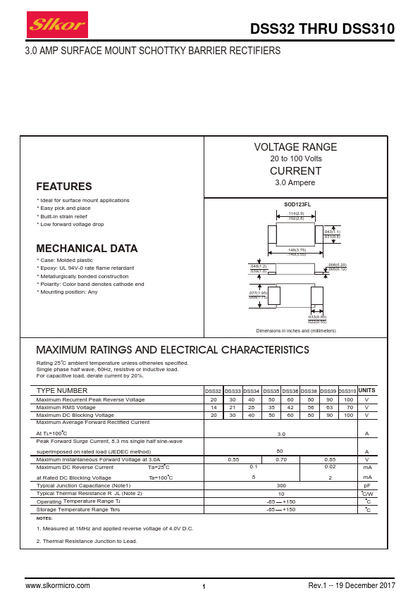 DSS36 Datasheet Preview