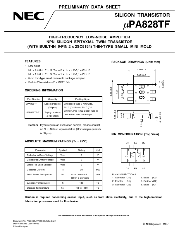 UPA828TF