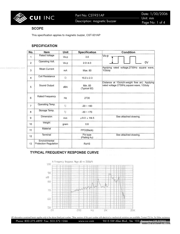 CST-931AP